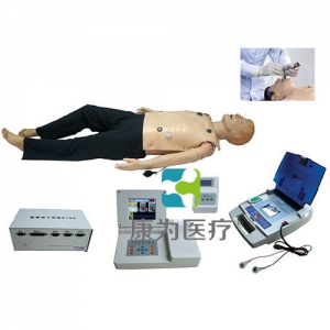 “康為醫療”高級多功能急救訓練標準化模擬病人（心肺復蘇CPR、氣管插管、除顫起搏四合一功能、嵌入式系統）