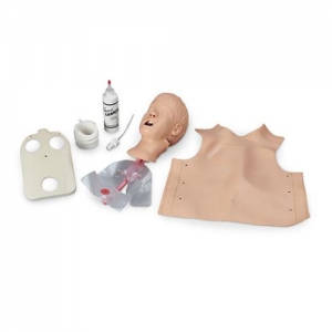 德國3B Scientific?兒童氣道管理訓練裝置頭部模型，帶肺部和胃部